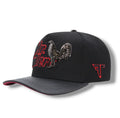 Cap "Mr. Gallero" with high-density embroidery and integrated metal plate.